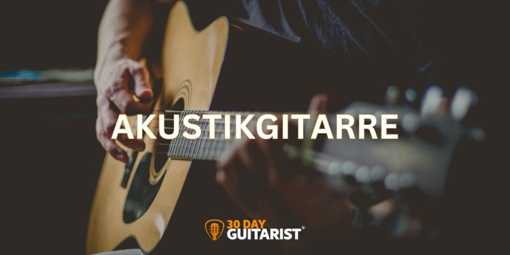 Akustikgitarre gitarre gitarrenunterricht